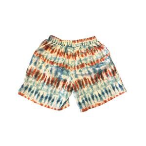 cove kids Print Swim Trunks Boys Blue & cream Ombre Shorts size medium